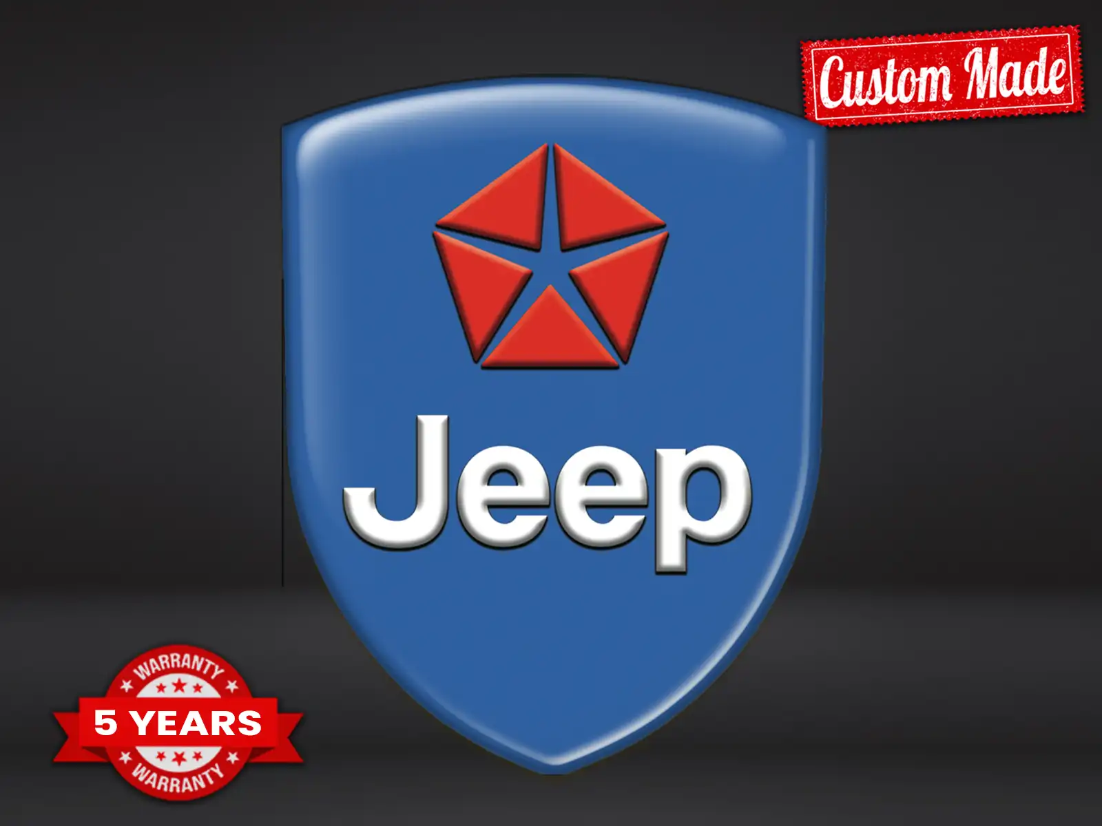 Jeep Domingaufkleber Hochwertig Professionell Anpassbar